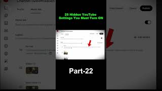 Top 25 Hidden YouTube Settings You Must Turn ON in 2026 #youtubesettings #hiddensettings #youtube