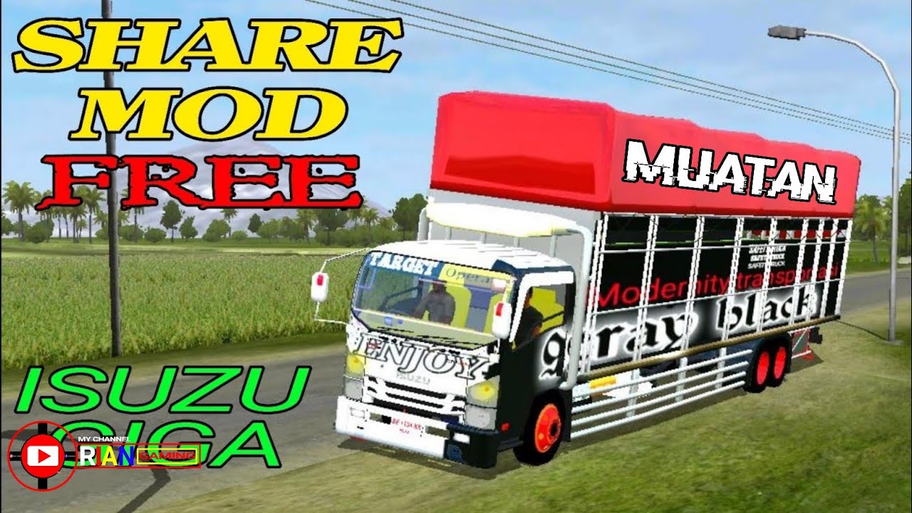 mod bussid terbaru bull truk isuzu giga tronton bull free download bull link mediafire