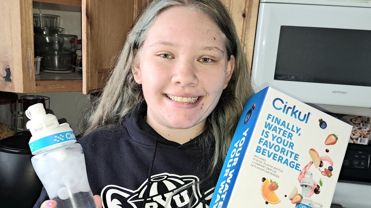 Part 2 of Amarion trying @Cirkul and he LOVES it! #autism #autismaware, Cirkul  Water Bottle Review