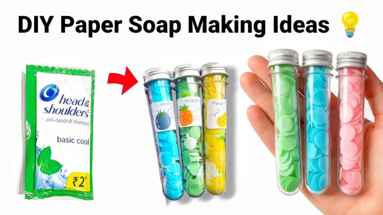 How to Make DIY Paper Soap at Home! 🧼✨ (Easy & Creative)