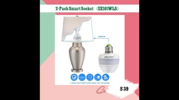 2-Pack Smart Socket （EE101WLS）