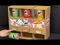 How to make PRINGLES vending machine. DIY Cardboard Craft.