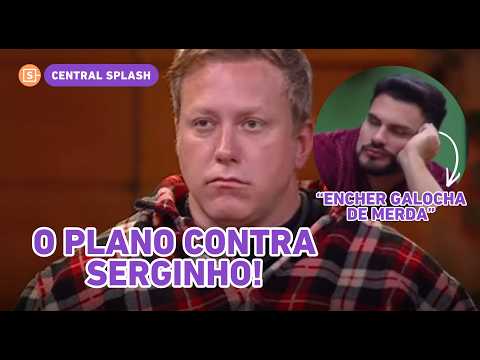 Ana and Renê plot revenge against Serginho after being banned from party; watch video