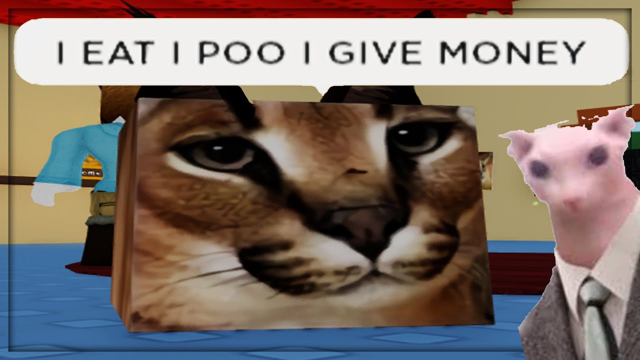 How To Raise A Polite Cat - ROBLOX RAISE FLOPPA 
