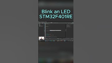 STM32 LED BLINK EXAMPLE.  #stm32 #stm32cubeide #arduino
