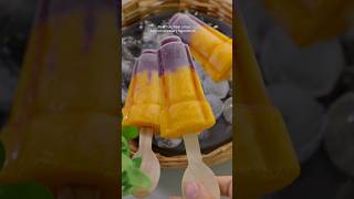 2-Ingredient Mango Jamun Popsicles | No Sugar, No Cream, Just Fruit! 🥭💜🍦