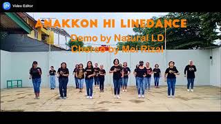 Anakkon Hi Linedance // Demo by Natural LD // Choreo by Mei Rizal
