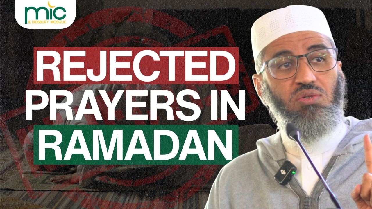 Rejected Prayers In Ramadan? Fix THIS... | Shaykh Mostafa Al Shaybani
