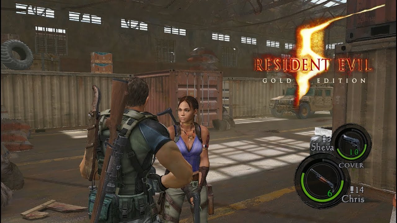 How to play Resident Evil 5 in splitscreen via GFWL version on Steam