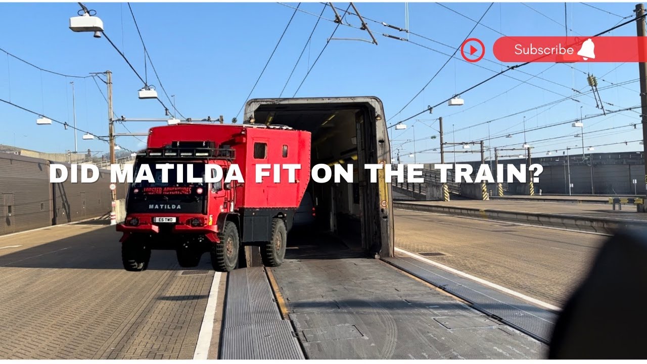 We go to France but did Matilda fit on the Train?