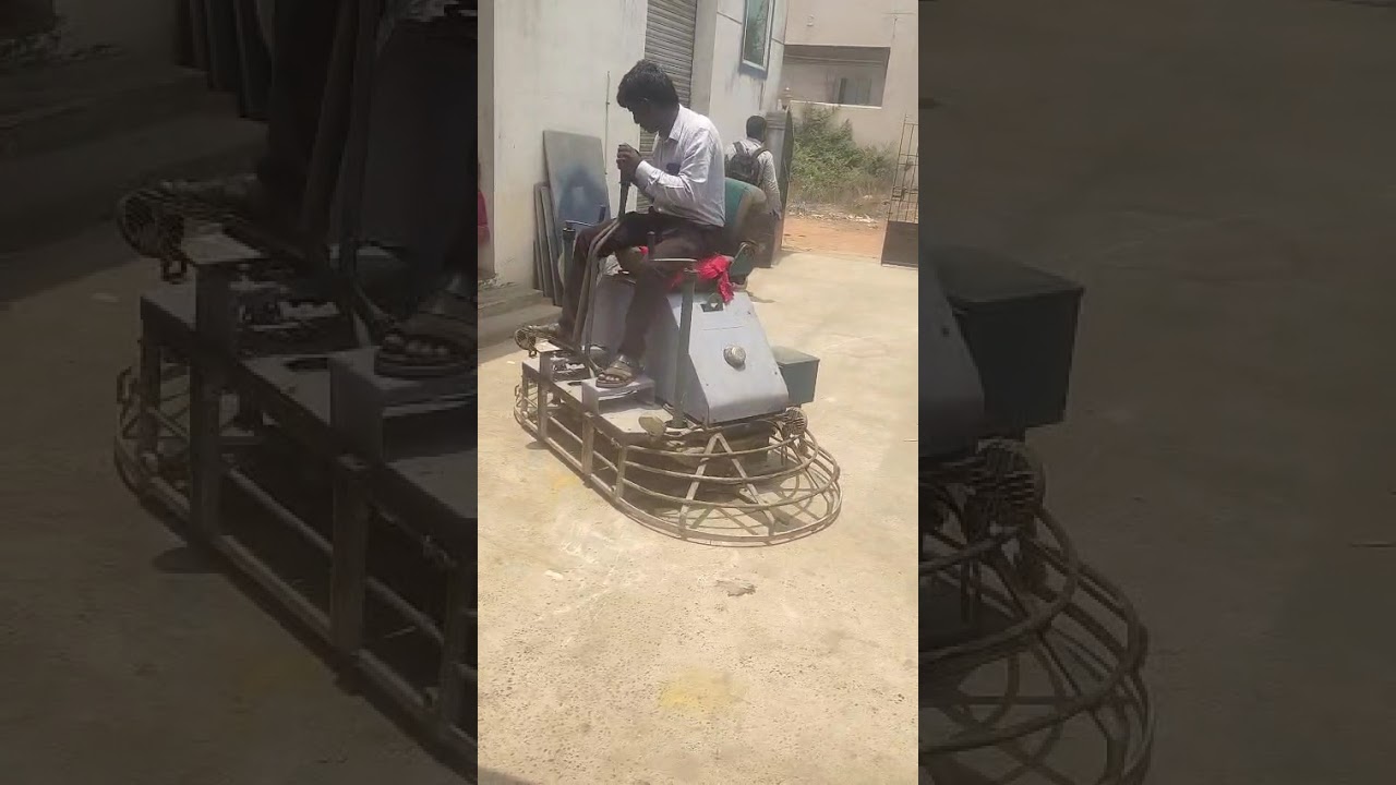 Floor grinding stage