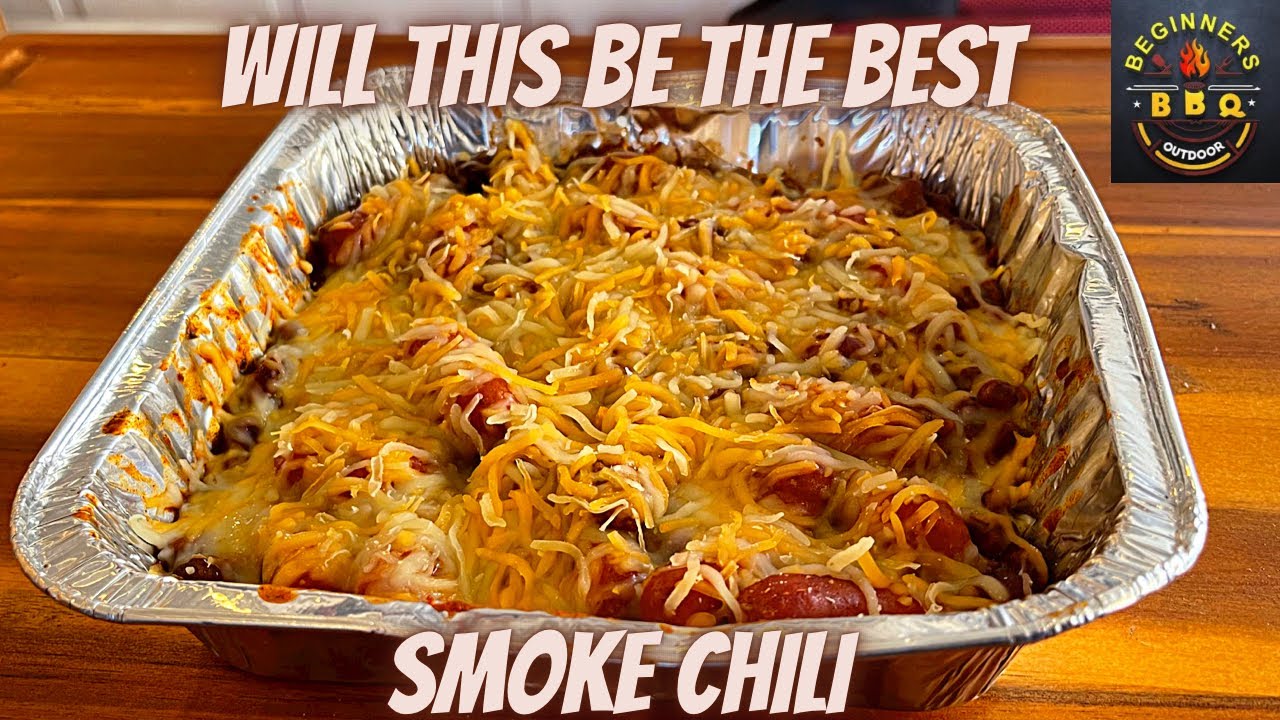 Smoke Chili on Pellet Grill Z Grills portable pellet grill BBQ Teacher Video Tutorials