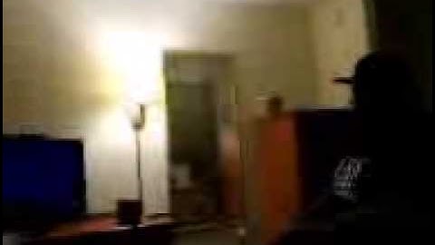 One handed push ups while solving a Rubik