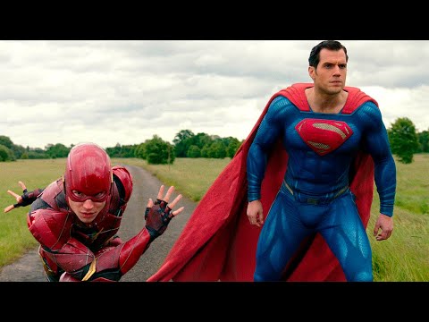 Flash vs Superman - Race Scene - Justice League (2017) Movie CLIP HD