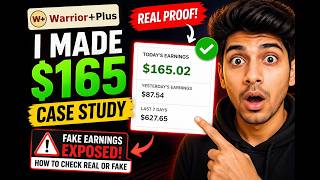 WarriorPlus Case Study: How I Made $165 (REAL Proof + Fake Earnings Exposed)