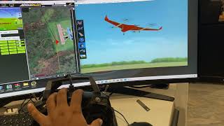 RealFlight SITL VTOL Simulation: Mission Planner Flight Test