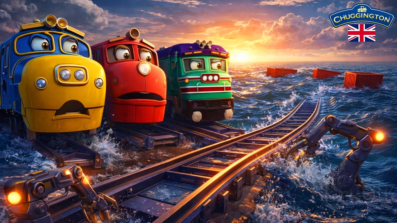 The Shipment Fell Into the Ocean! 🚢 Can the Trains Save the Cargo?l  Chuggington |Train Adventure