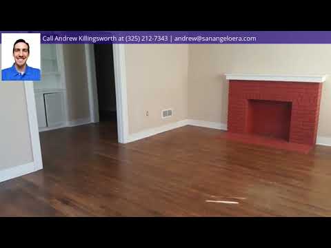 110-112 N Emerson St, San Angelo, TX home video tour