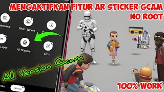 Cara Install AR Sticker Google Camera / Gcam (No Root) | All Android