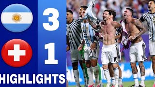 🇦🇷 Argentina 3-1 Switzerland (AET) | World Cup 2026 Quarter-Final Highlights ⚽🔥