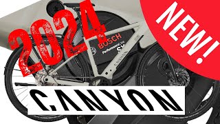 Neu 2024 Canyon Pathlite:ON Superlight E-Bike mit Bosch Performance Line SX 400 W/h