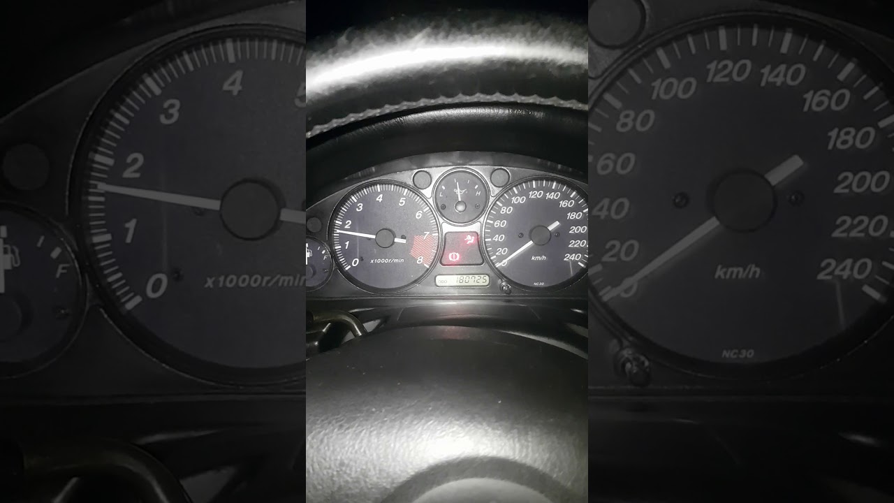 Mazda MX5/Miata NB MK2 working oil pressure gauge in cluster YouTube