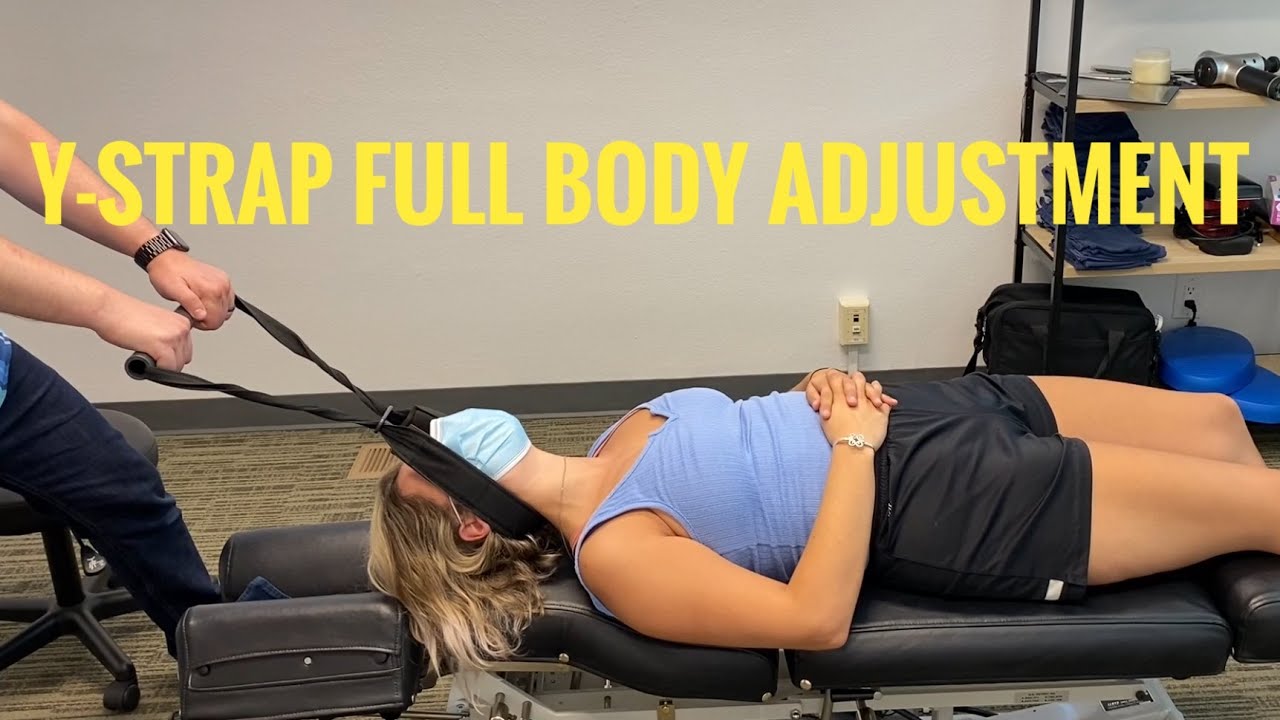 Y-STRAP full body adjustment - knees, shoulders, feet - Portland  chiropractor Dr. Chris Cooper 