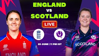 Match 16: England vs Scotland | ICC Women’s T20 World Cup 2026 | Female Cricket LIVE screenshot 1
