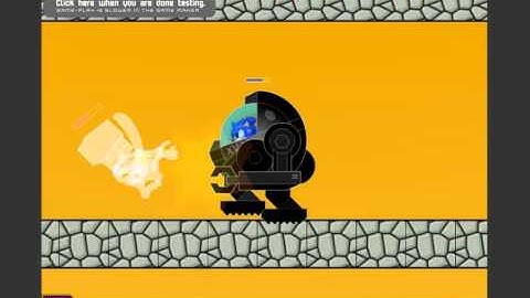 super sonic ( sploder game ) LVL 3