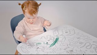 Lalo The Play Kit How To Use The Giant Coloring Sheets