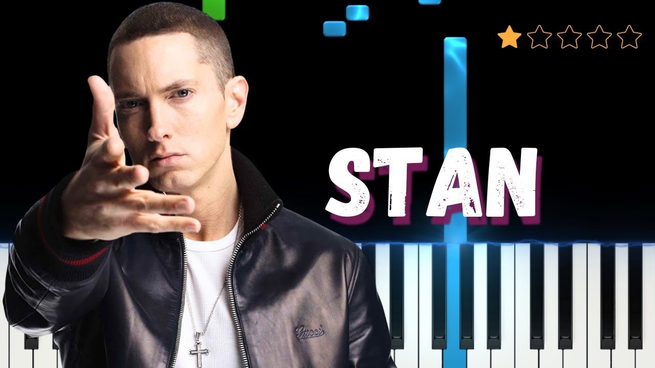 Eminem ft. Dido - Stan︱Easy Piano Tutorial