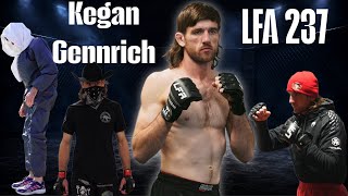 The Return of Kegan Gennrich | LFA 237 Fight Night Documentary