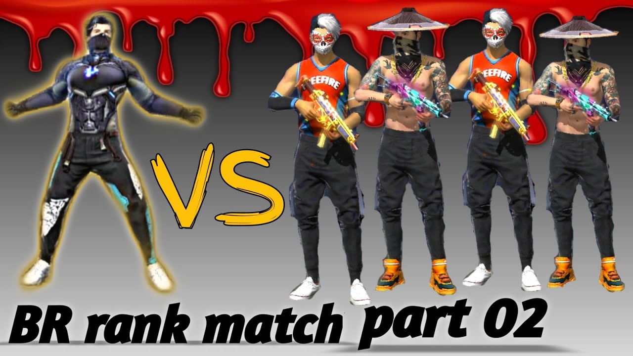 1 VS 4 BR RANK MATCH gameplay video in my village 💀 - YouTube