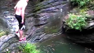 Devils Pool Cliff Jumping