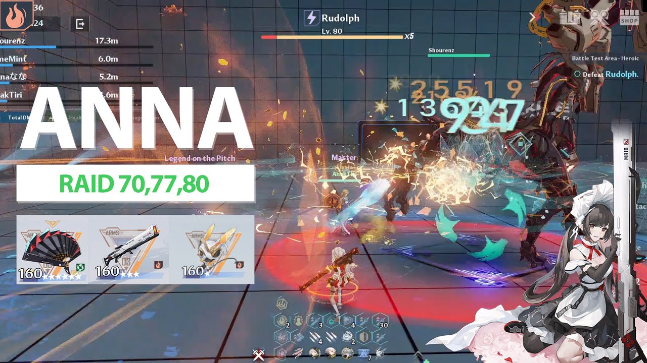 Tower of Fantasy - Raid all Bosses with Annabella!