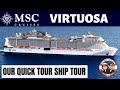 MSC Virtuosa Quick Tour Ship Tour