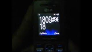 Factory Reset LG a180 wireless fm phone.