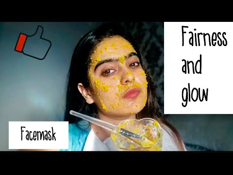 INSTANT Skin Brightning/clear /acne / fairness Face mask  At Home |piashek|