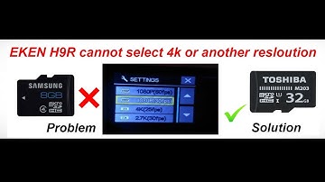 eken h9r Video resolution not working | Problem and Solution.