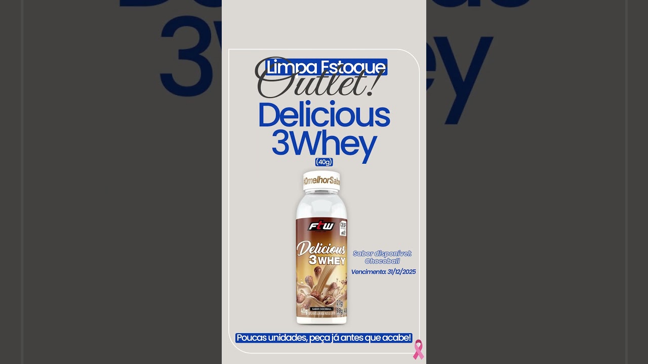 Delicious 3Whey (40g) - FTW Sports Nutrition