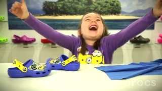 Как дети реагируют на модель сабо Creative Crocs Minions™ Clog