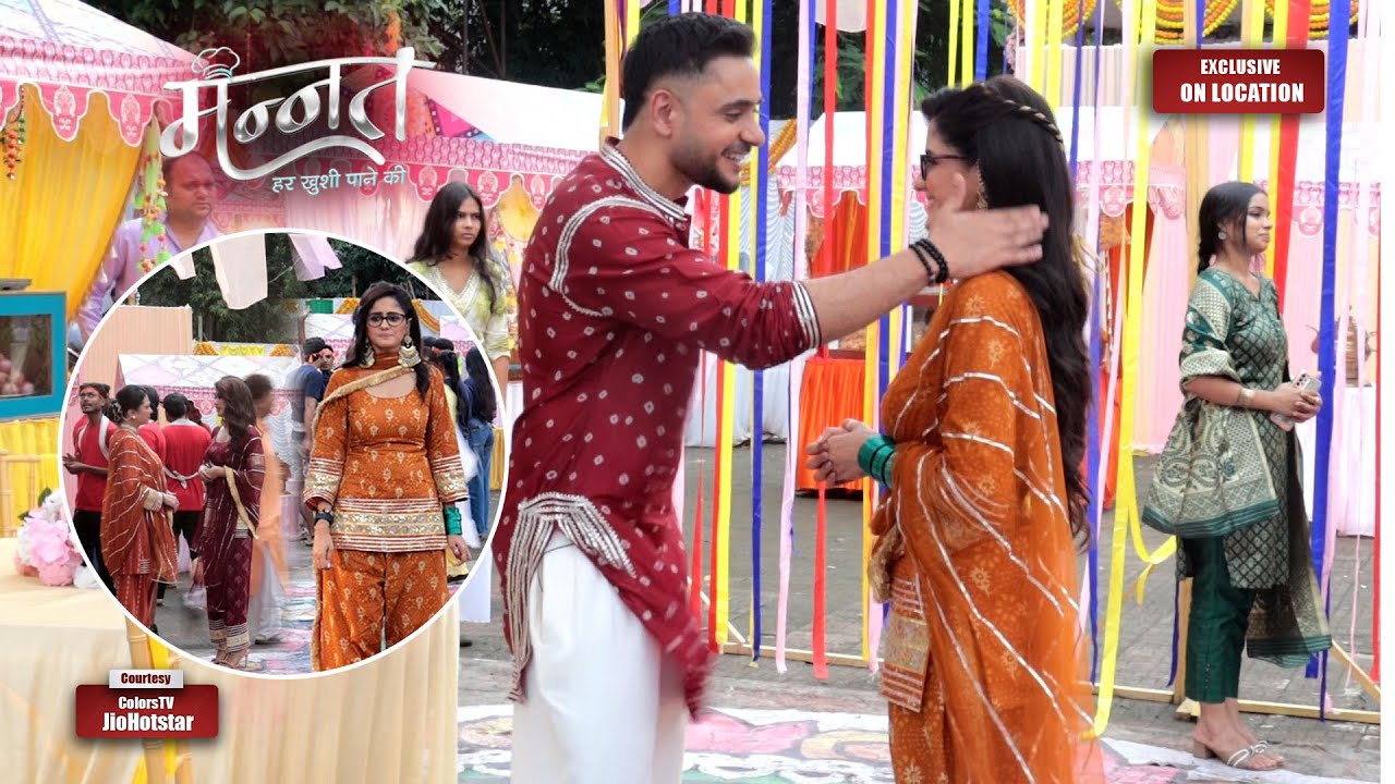 Mannat – Har Khushi Paane Ki On Location : Vikrant encourages Mannat, Mannat gets emotional