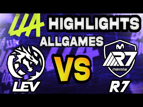 RAINBOW7 VS LEVIATAN GAMES HIGHLIGHTS - LEAGUE OF LEGENDS - LLA JORNADA 3 2023