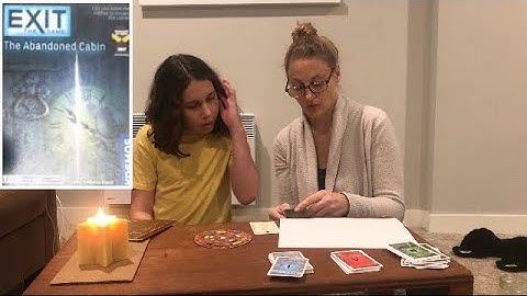 EXIT the game, the abandoned cabin (spoiler alert)