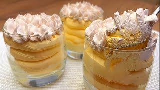 Homemade dessert in 5 minutes, the recipe of which not everyone knows! No baked goods or gelatin!
