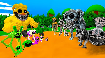NEW EVOLUTION OF WORMZILLA FORGOTTEN SMILING CRITTERS POPPY PLAYTIME 3 In Garry