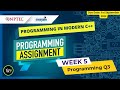 NPTEL Programming In Modern C++ Week 5 Programming Assignment Q3 Solution | July 2022 -IIT Kharagpur