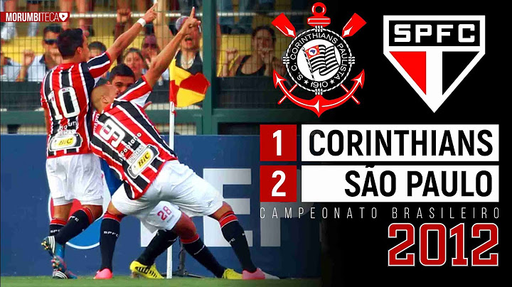 Corinthians 1x2 São Paulo - 2012 - VIRADA NO TALENTO DE LUCAS E NO FARO DE GOL DE LUÍS FABIANO!!🔴⚪⚫