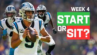 Week 4 Start/Sit: Bench Dak, Start Every Panther | NFL Pro
