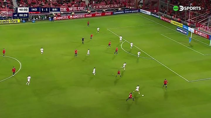 LA NOCHE DE GALDAMES Y TRIUNFAZO AGÓNICO DEL ROJO EN SUDAMERICANA | Independiente 2-1 Boston River
